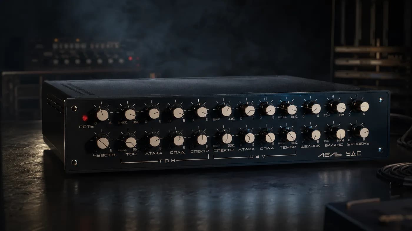 Original Soviet Lel UDS drum synthesizer